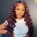 dark 99J loose deep wave lace front wig