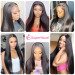 Human Lace Front Wigs With Baby Hair