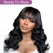 Glueless Human Hair Wig
