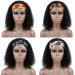 Kinky Curly Headband Wig