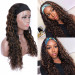 highlighted curly wig