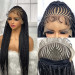 Lace Front Box Braided Wig