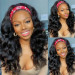 loose deep wave headband wig