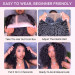 No Glue Lace Front Wig