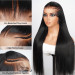 Pre-Braided + Pre-Cut + Pre-Plucked Wig