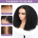 Realistic Baby Hair Wig