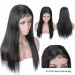 Straight Lace Closure Wig