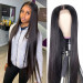 straight lace front wig