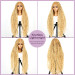 Synthetic Fiber Bohemian Wig