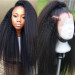 yaki straight lace front wigs