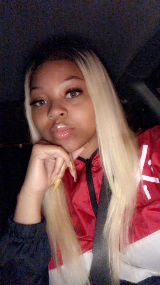 Honey Blonde Ombre With Dark Roots 1b 613 Weave With Lace Frontal