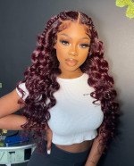 The color look so bomb! curl pattern so nice!
