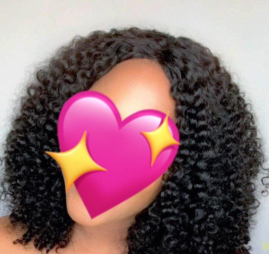 I love this hair, the curl pattern is so pret