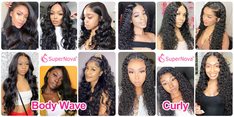 Natural Color 13x4 Lace Front Wigs