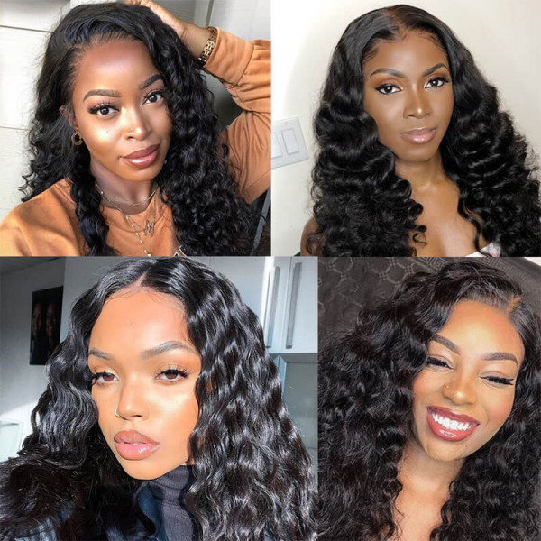 closure wig human hair