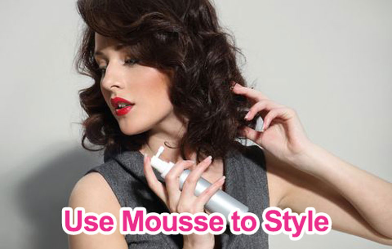 use mousse to style