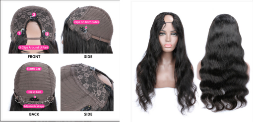 The Affordable U Part Wig Human Hair For Women in SuperNova Hair