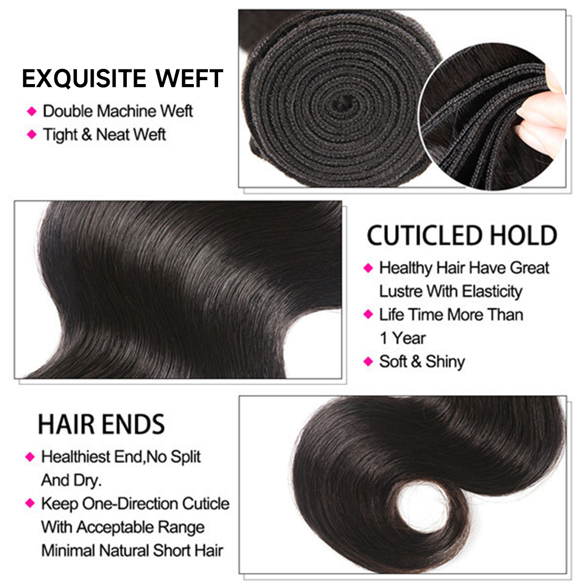 body wave hair bundles