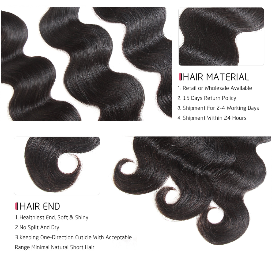 human hair bundles