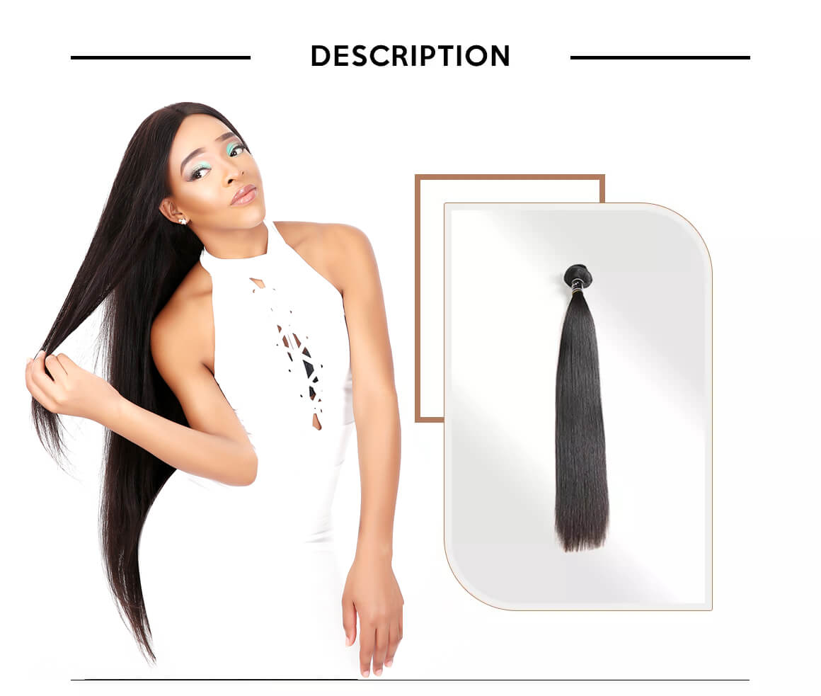 Brazilian Straight Hair 3 Bundle Deals