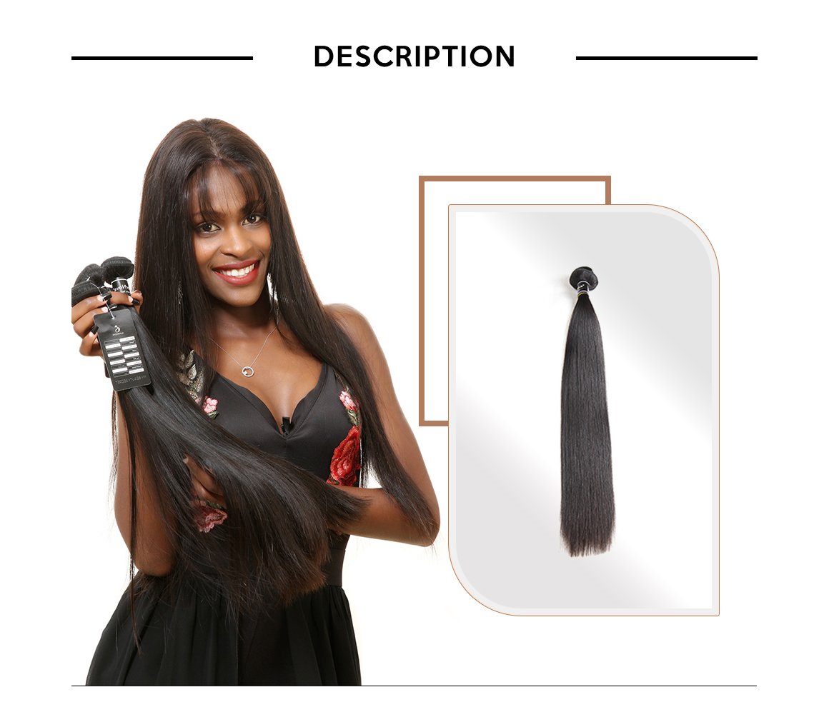 straight hair bundles