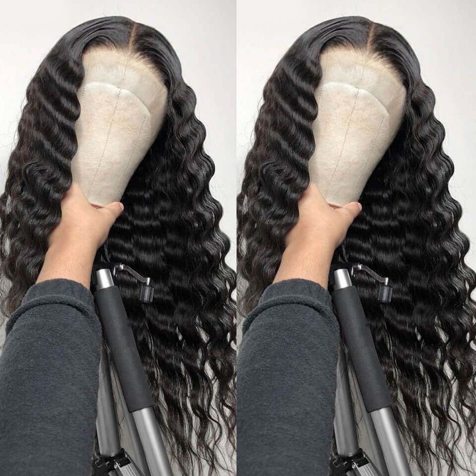 Loose Deep Wave Lace Front Wigs For American Women